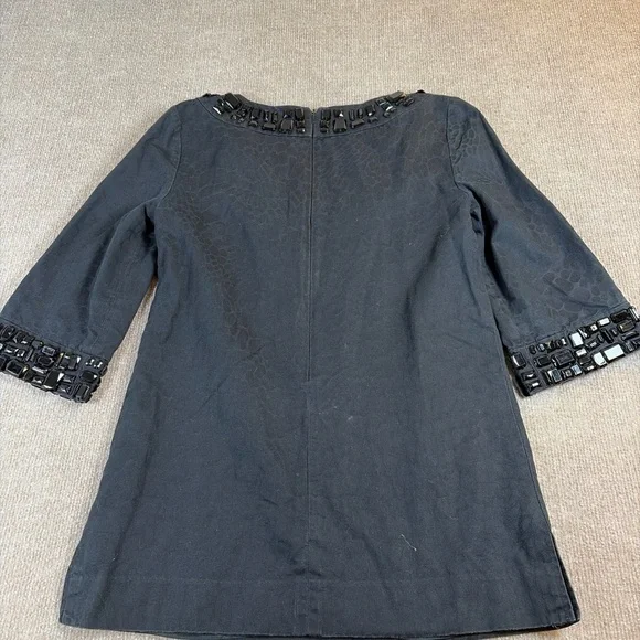 Michael Michael Kors Embellished Black Tunic Dress – Size Small 1349 - Picture 6 of 6